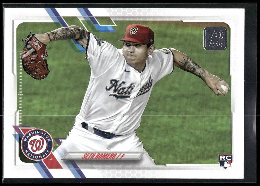 2021 Topps Update #US77 Seth Romero