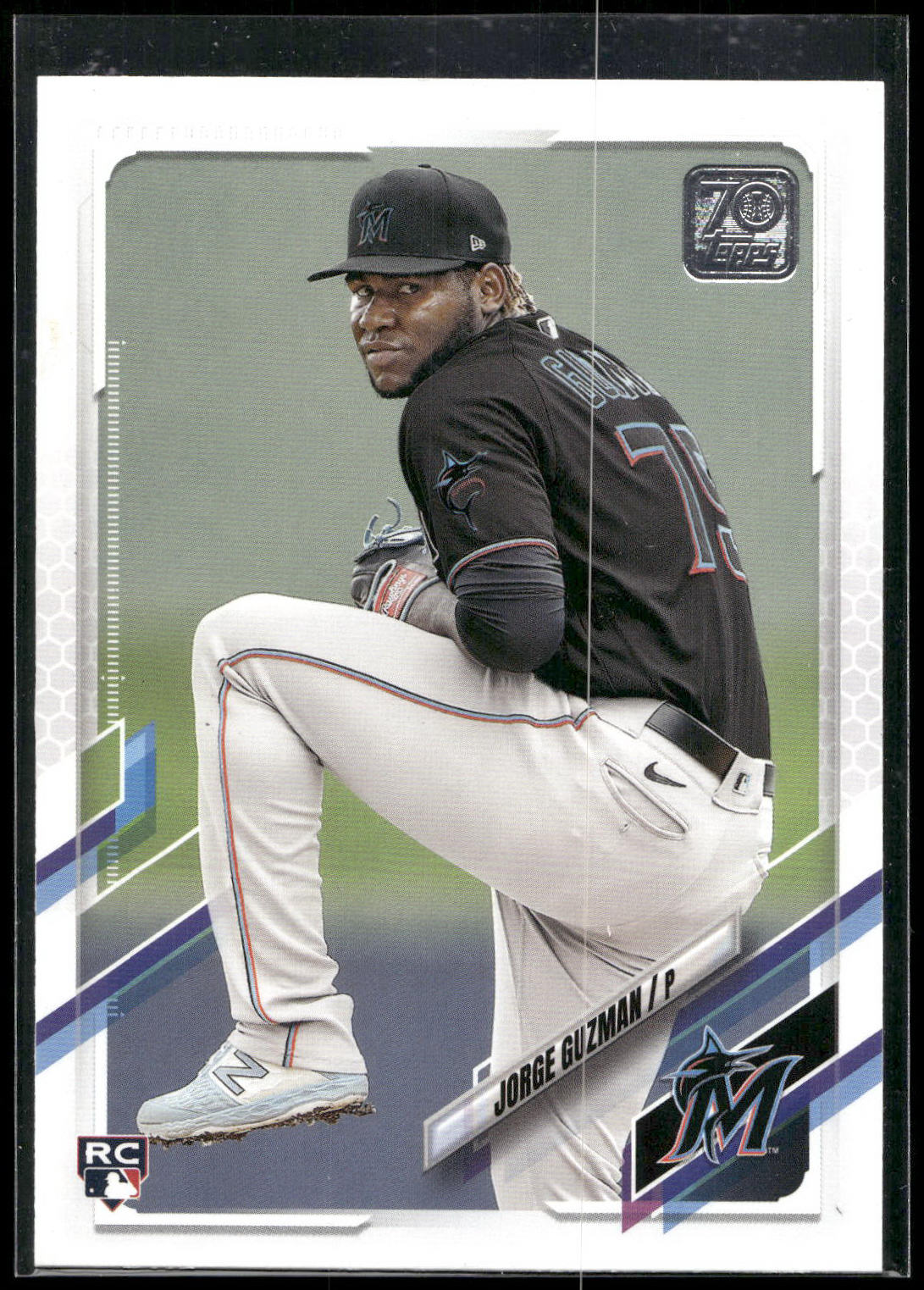 2021 Topps Update #US321 Jorge Guzman