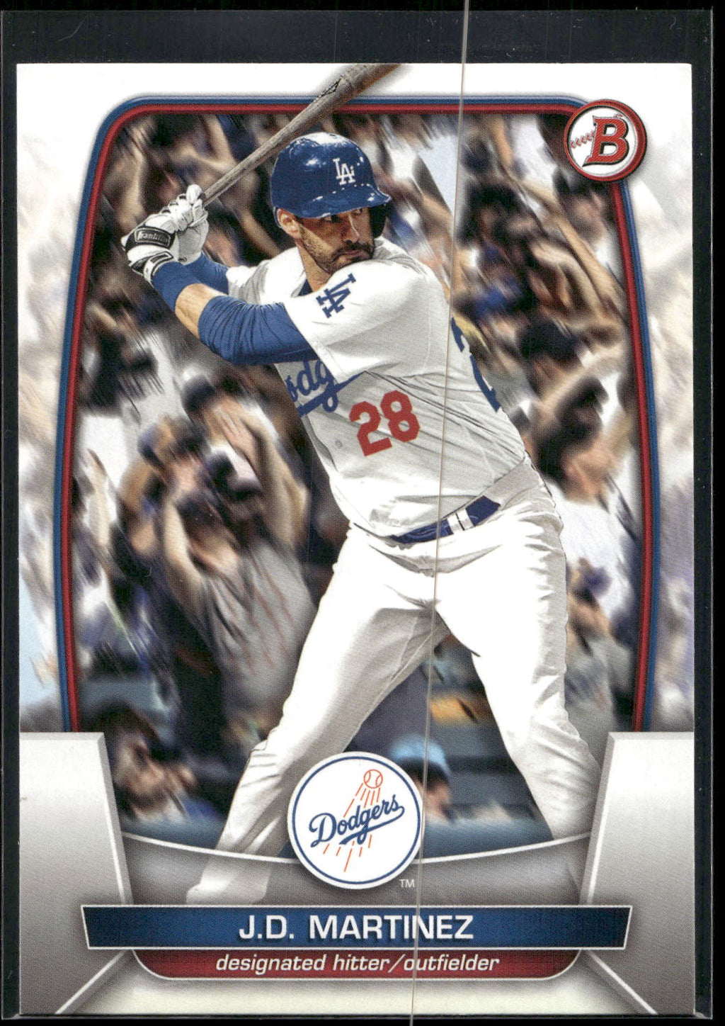 2023 Bowman #21 J.D. Martinez