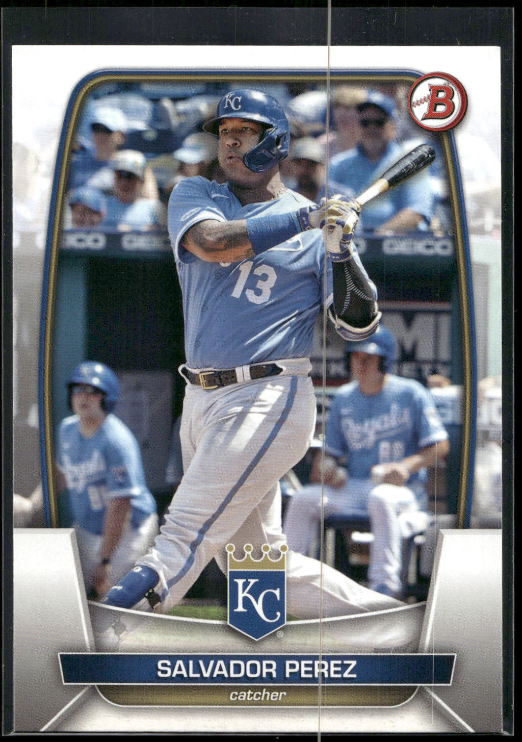 2023 Bowman #16 Salvador Perez