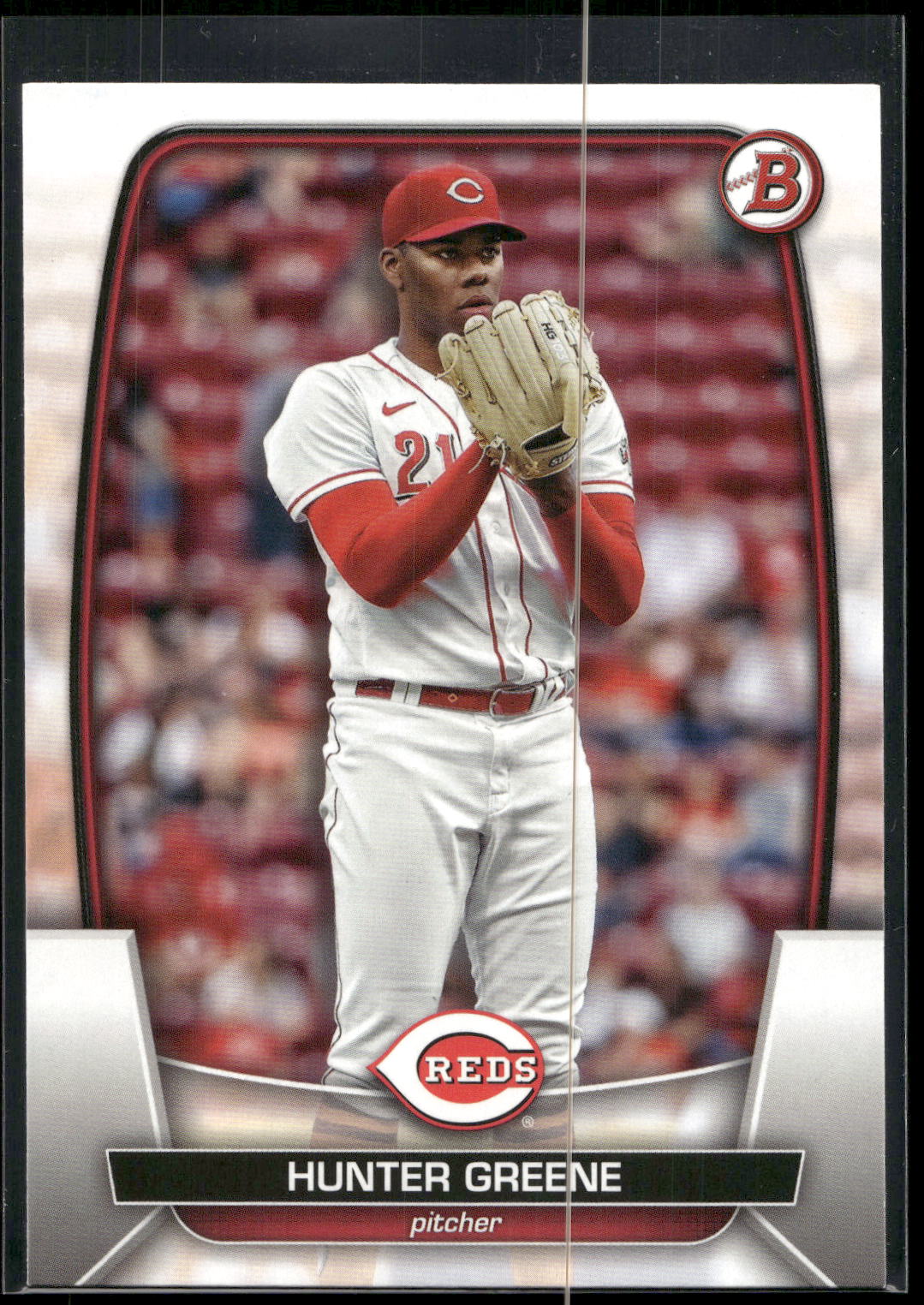 2023 Bowman #35 Hunter Greene