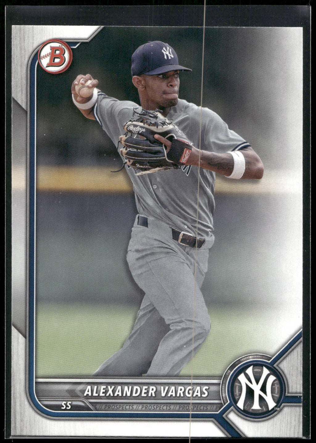 2022 Bowman #BP-140 Alexander Vargas Prospects