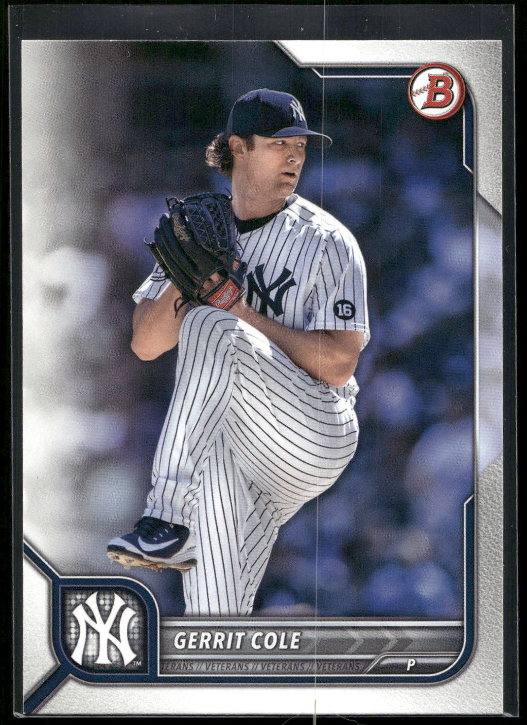 2022 Bowman #95 Gerrit Cole