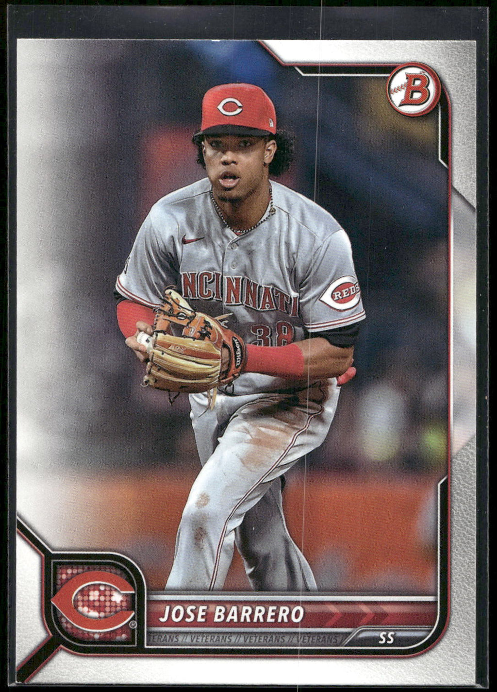 2022 Bowman #74 Jose Barrero
