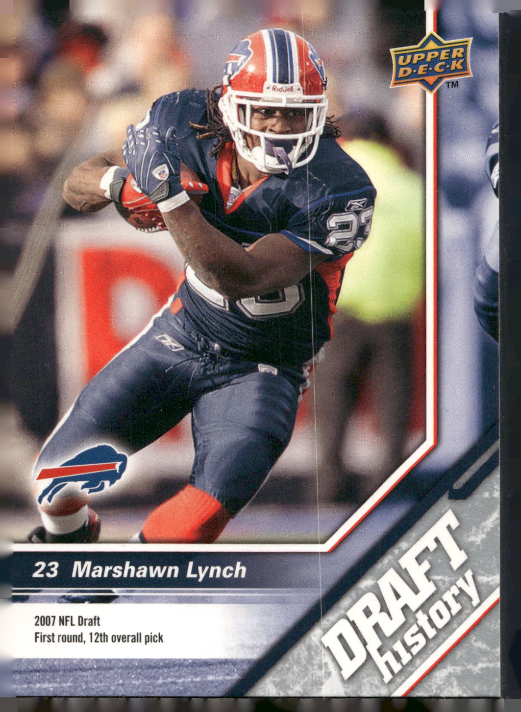 2009 Upper Deck Draft Edition #176 Marshawn Lynch