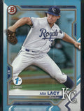 2021 Bowman 1st Edition #BFE-83 Asa Lacy Sky Blue