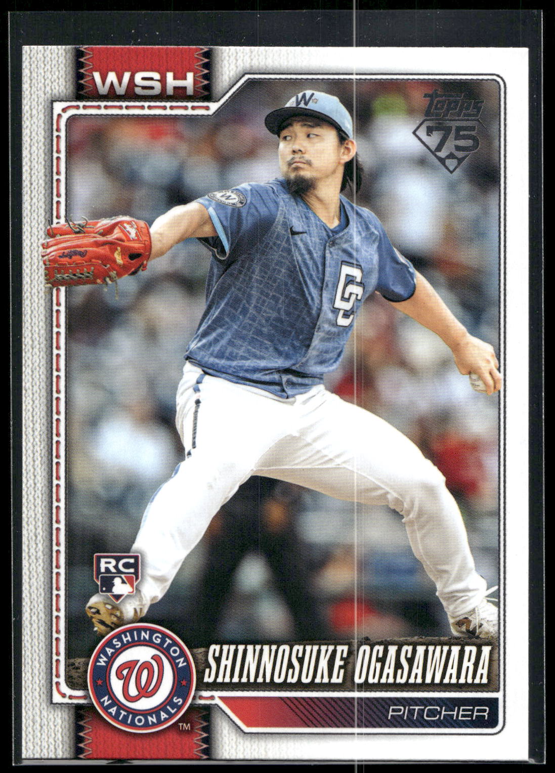 2026 Topps #32 Shinnosuke Ogasawara