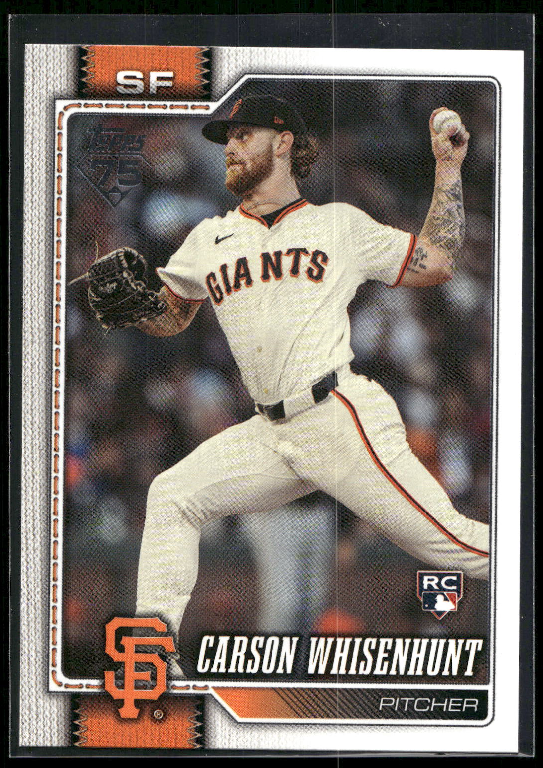 2026 Topps #184 Carson Whisenhunt