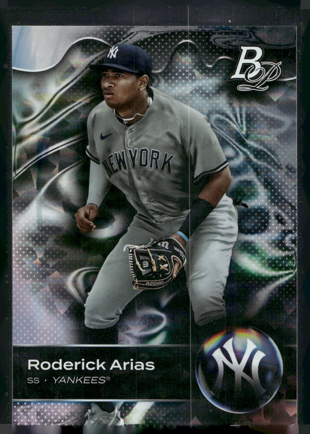 2023 Bowman Platinum #TOP-43 Roderick Arias Top Prospects Ice Foil