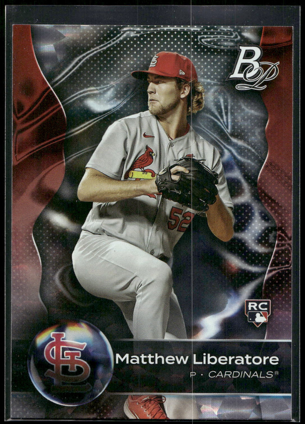 2023 Bowman Platinum #9 Matthew Liberatore Ice Foil