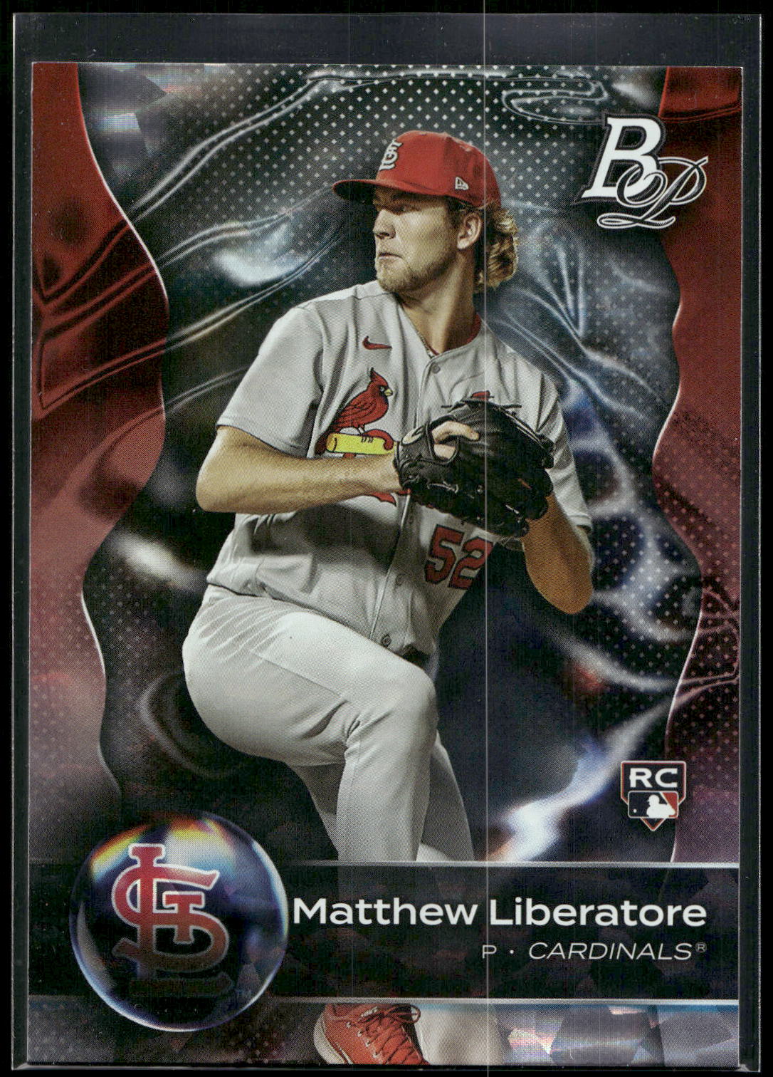 2023 Bowman Platinum #9 Matthew Liberatore Ice Foil