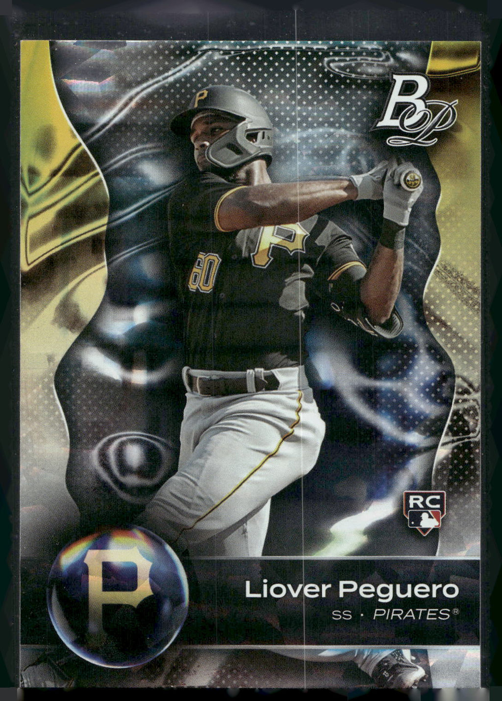 2023 Bowman Platinum #18 Liover Peguero Ice Foil