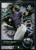 2023 Bowman Platinum #TOP-44 Jordan Beck Top Prospects Ice Foil
