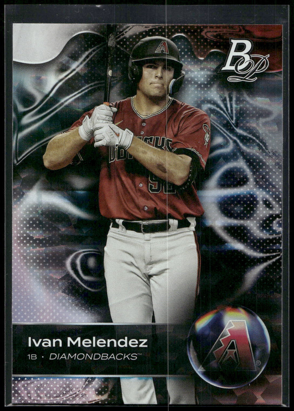 2023 Bowman Platinum #TOP-85 Ivan Melendez Top Prospects Ice Foil