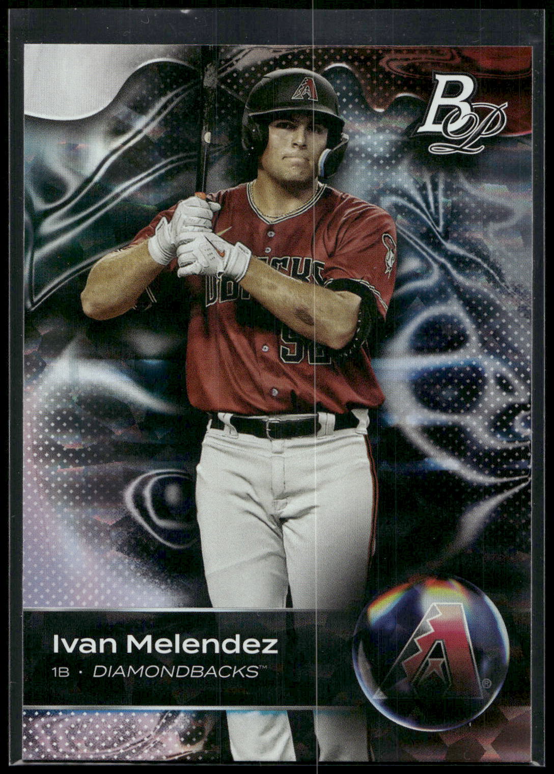 2023 Bowman Platinum #TOP-85 Ivan Melendez Top Prospects Ice Foil