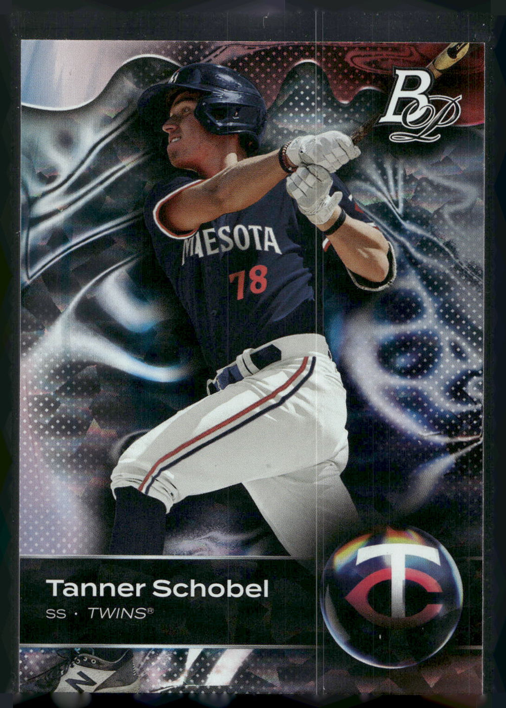 2023 Bowman Platinum #TOP-2 Tanner Schobel Top Prospects Ice Foil