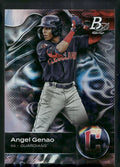 2023 Bowman Platinum #TOP-57 Angel Genao Top Prospects Ice Foil