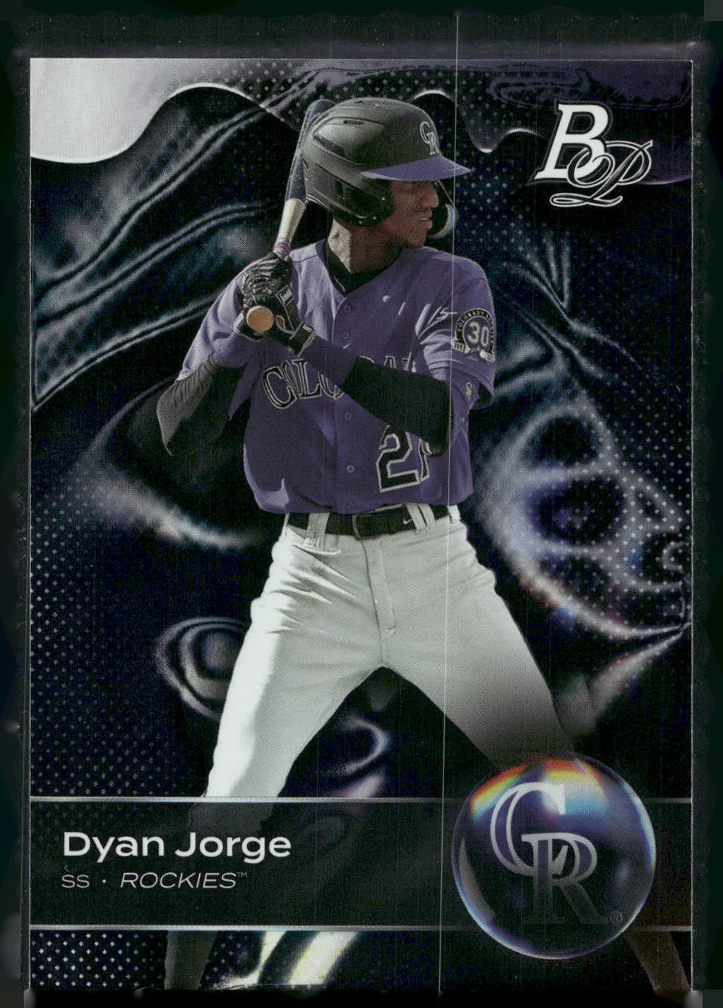 2023 Bowman Platinum #TOP-54 Dyan Jorge Top Prospects