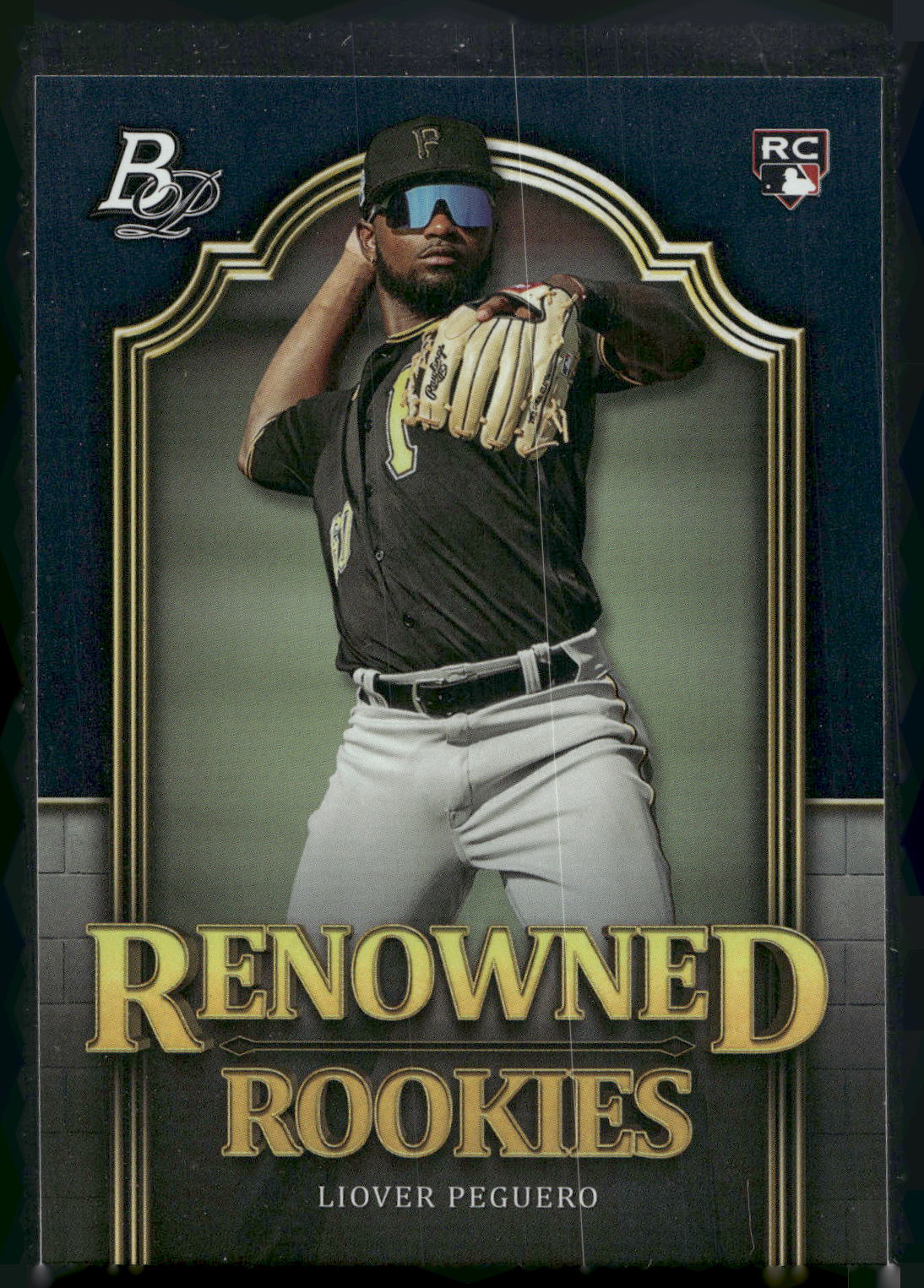 2023 Bowman Platinum #RR-14 Liover Peguero Renowned Rookies