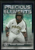 2023 Bowman Platinum #PE-1 Termarr Johnson Precious Elements