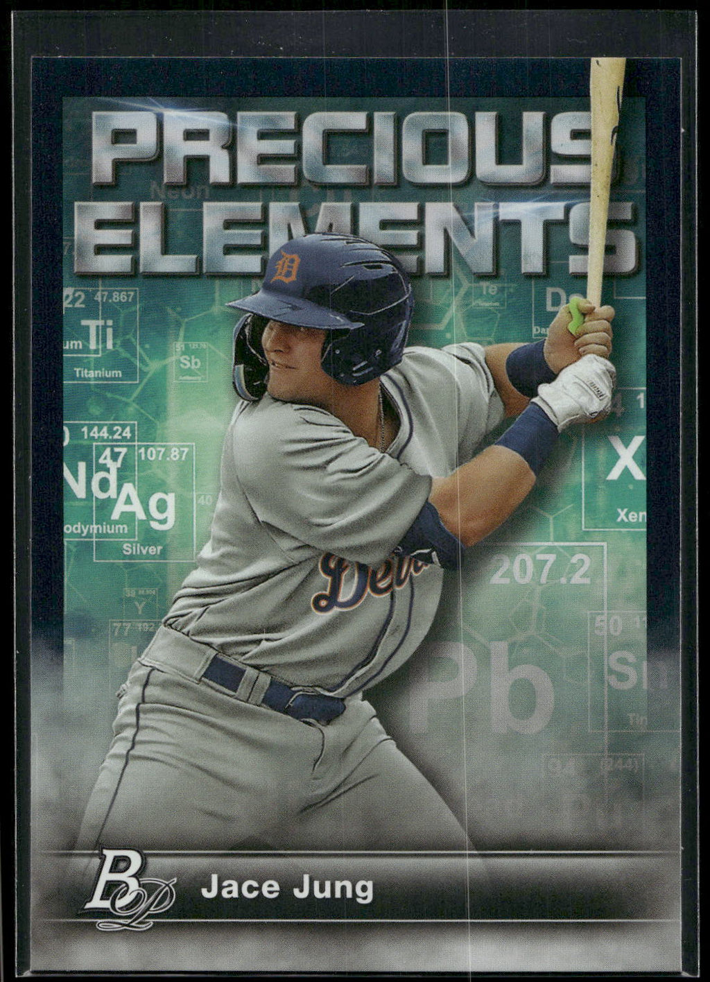 2023 Bowman Platinum #PE-13 Jace Jung Precious Elements