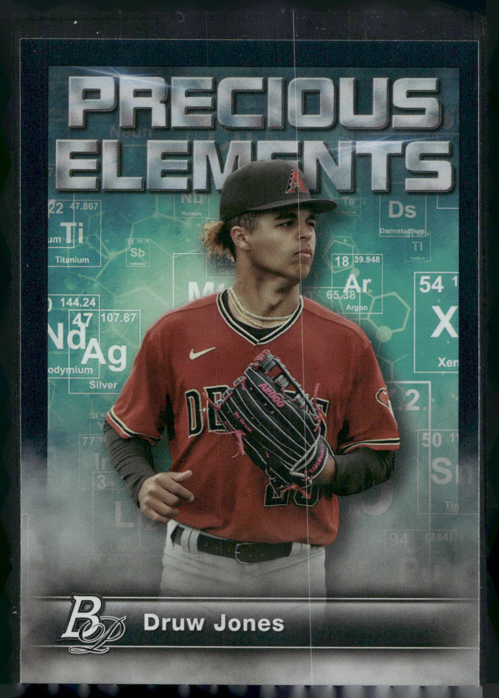2023 Bowman Platinum #PE-16 Druw Jones Precious Elements