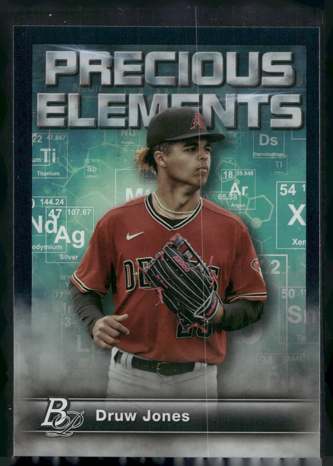 2023 Bowman Platinum #PE-16 Druw Jones Precious Elements