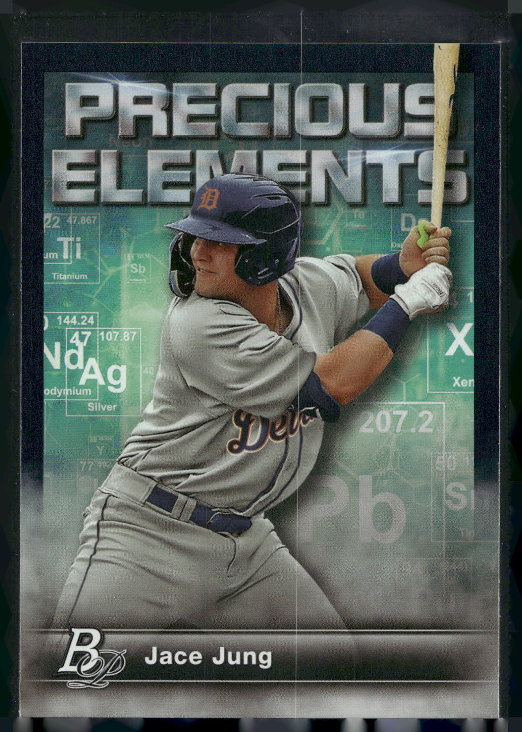 2023 Bowman Platinum #PE-13 Jace Jung Precious Elements