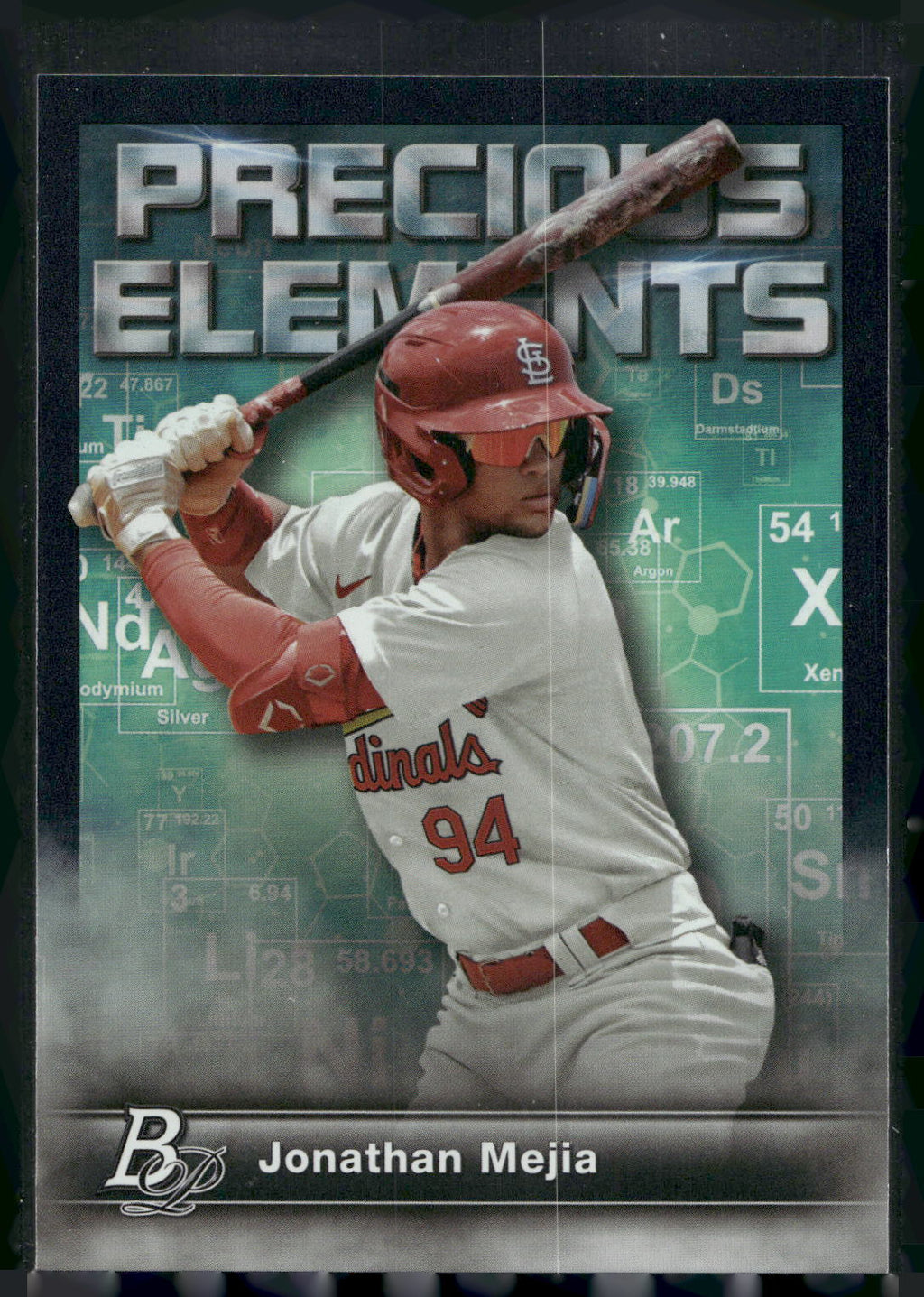 2023 Bowman Platinum #PE-10 Jonathan Mejia Precious Elements