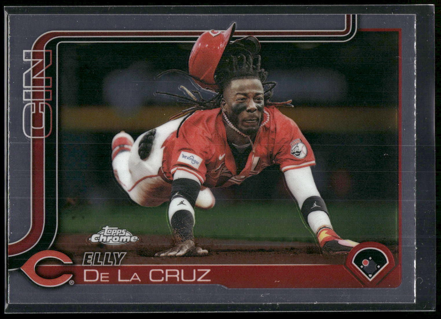 2025 Topps Chrome Update #USC189 Elly De La Cruz