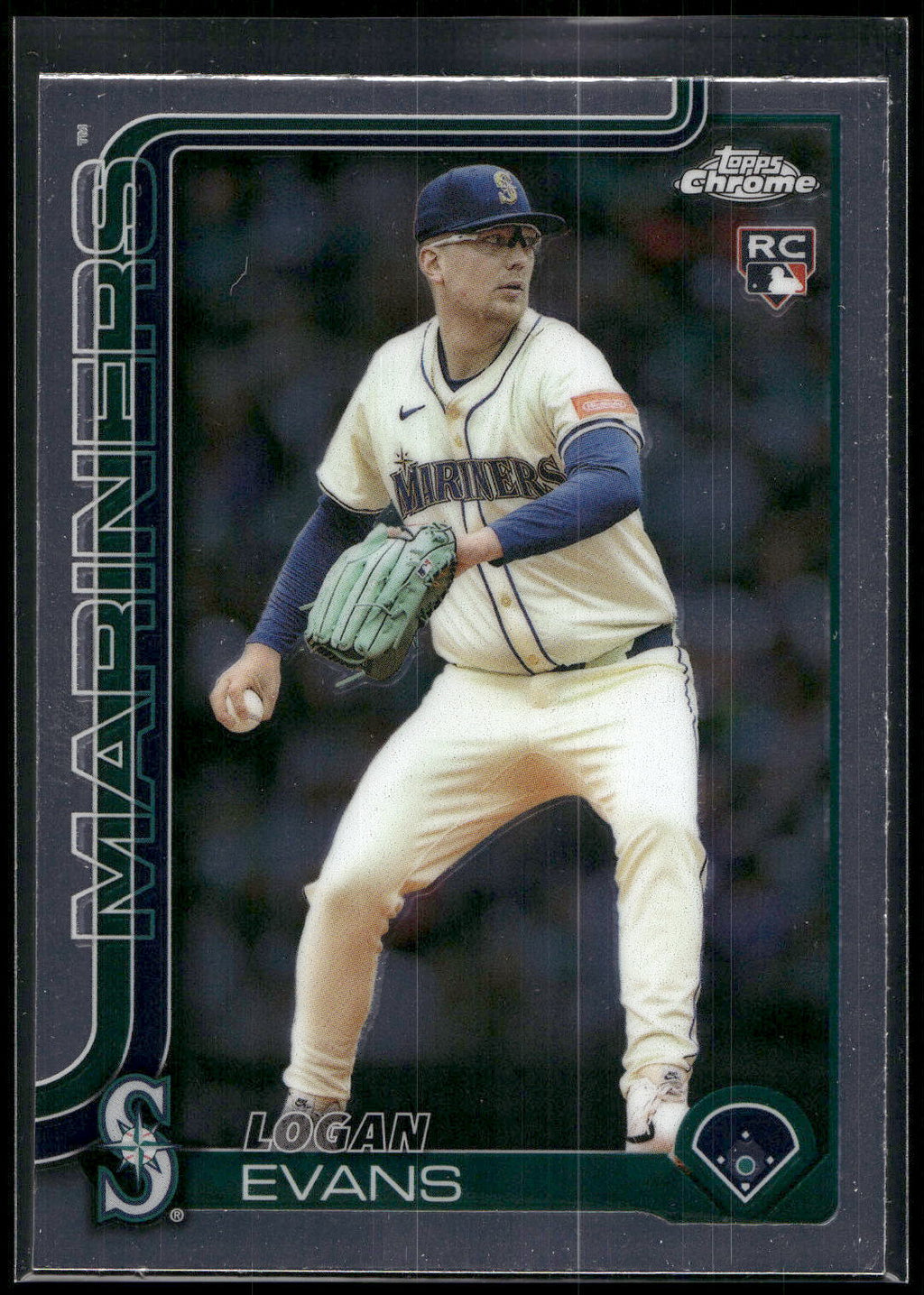 2025 Topps Chrome Update #USC194 Logan Evans