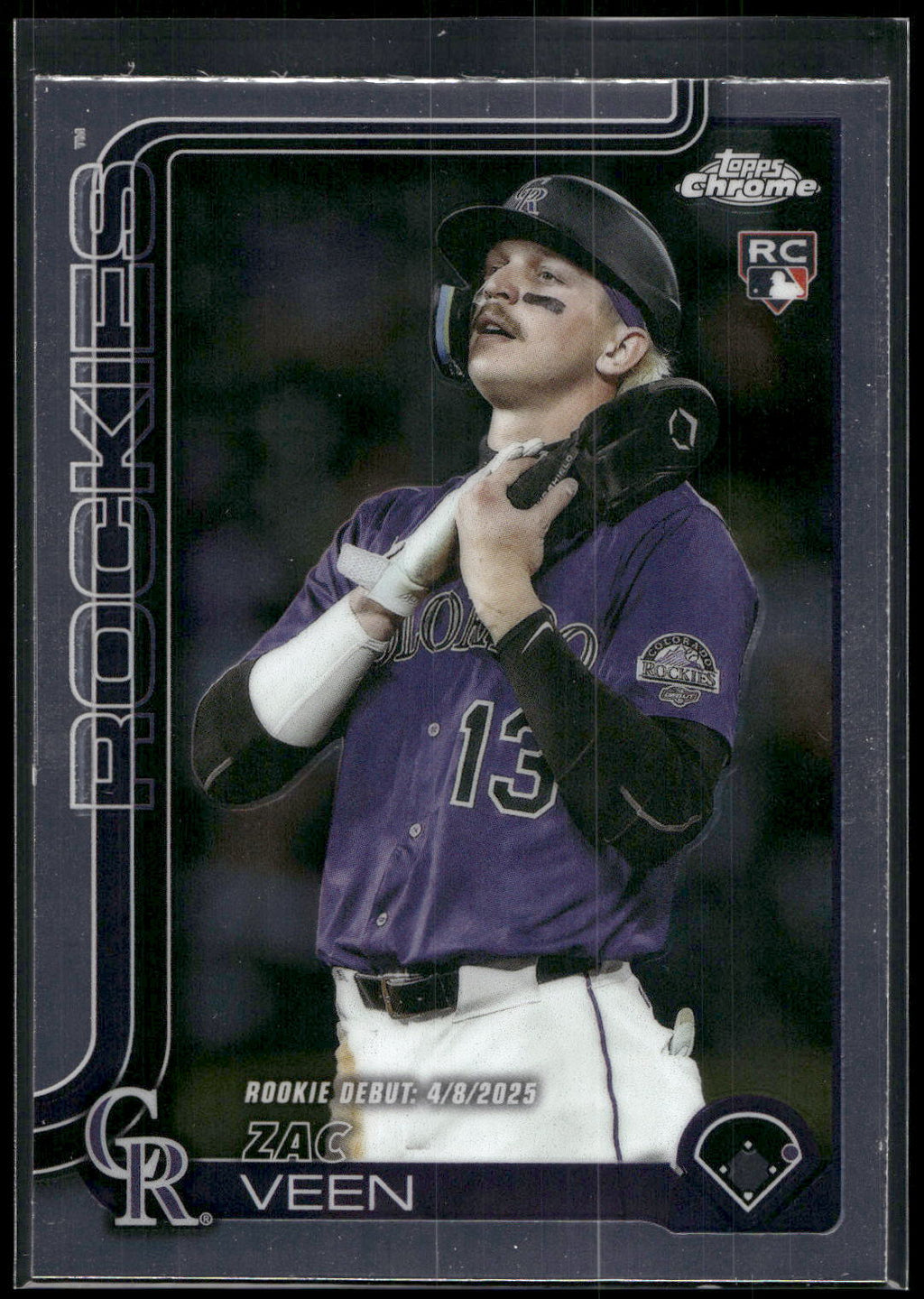 2025 Topps Chrome Update #USC186 Zac Veen