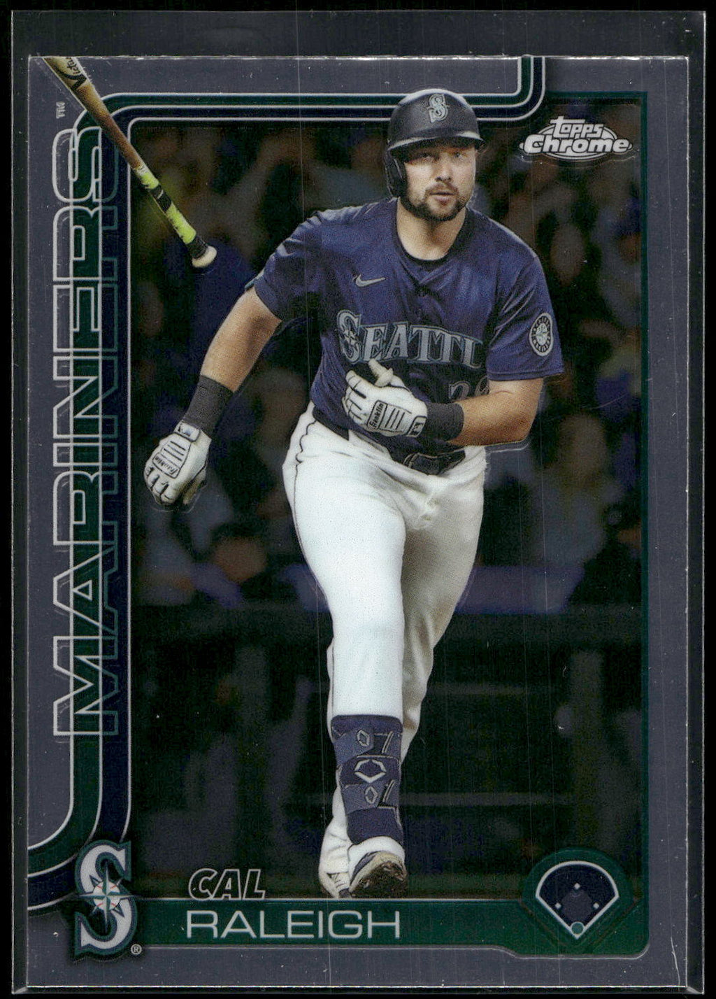 2025 Topps Chrome Update #USC45b Cal Raleigh