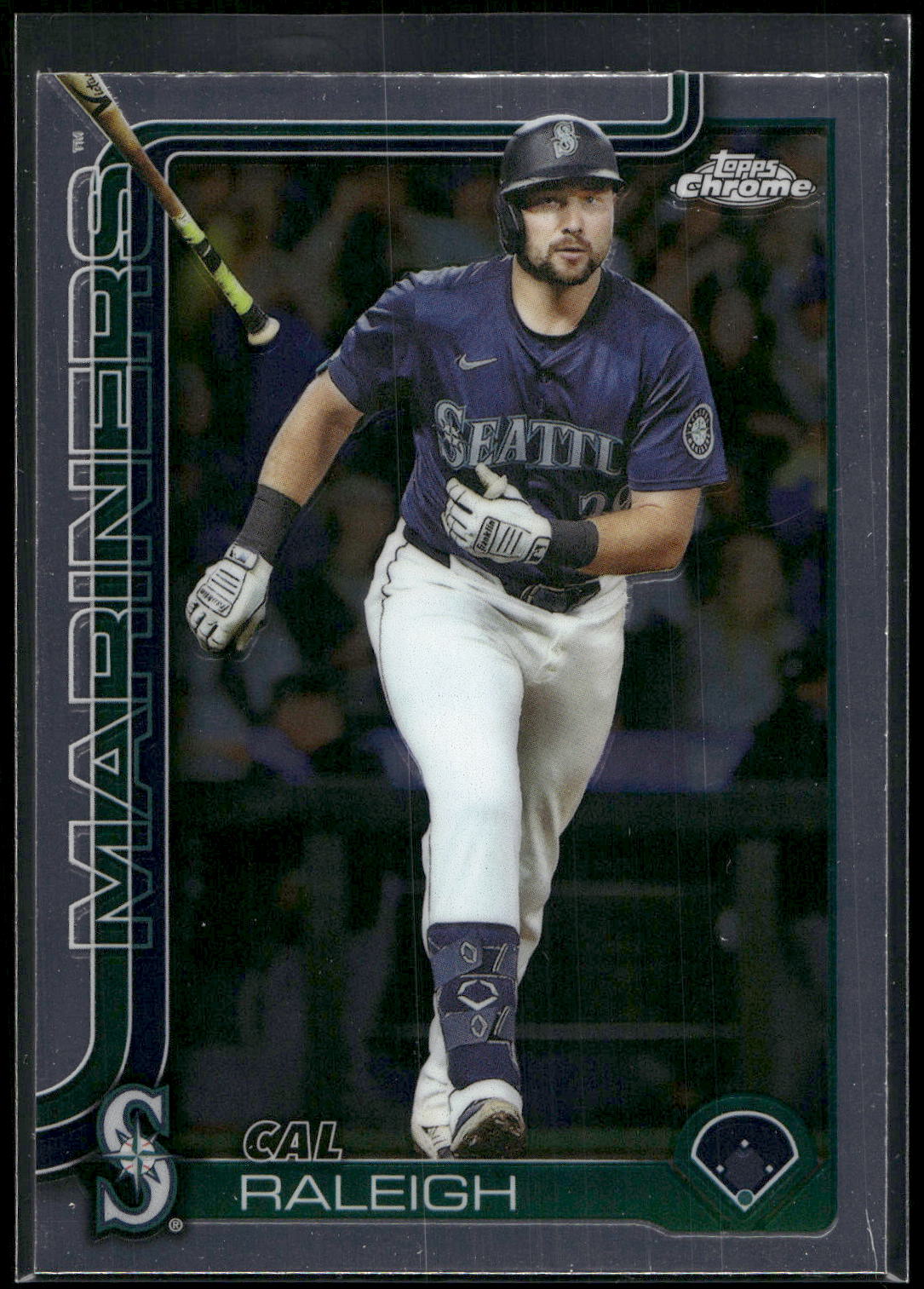 2025 Topps Chrome Update #USC45b Cal Raleigh