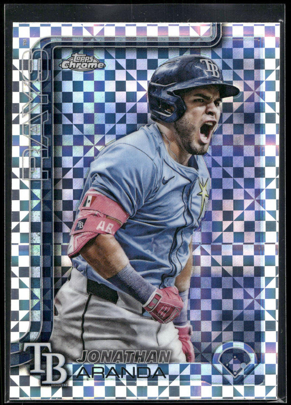 2025 Topps Chrome Update #USC68 Jonathan Aranda X-Fractors