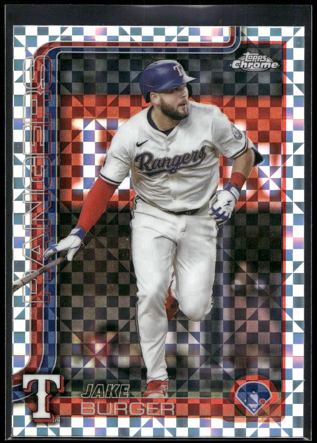 2025 Topps Chrome Update #USC37 Jake Burger X-Fractors