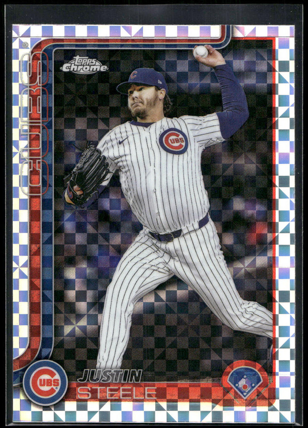 2025 Topps Chrome Update #USC3 Justin Steele X-Fractors