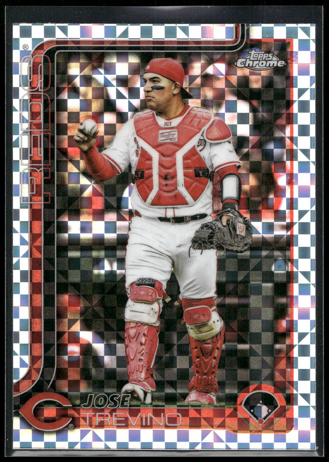 2025 Topps Chrome Update #USC2 Jose Trevino X-Fractors
