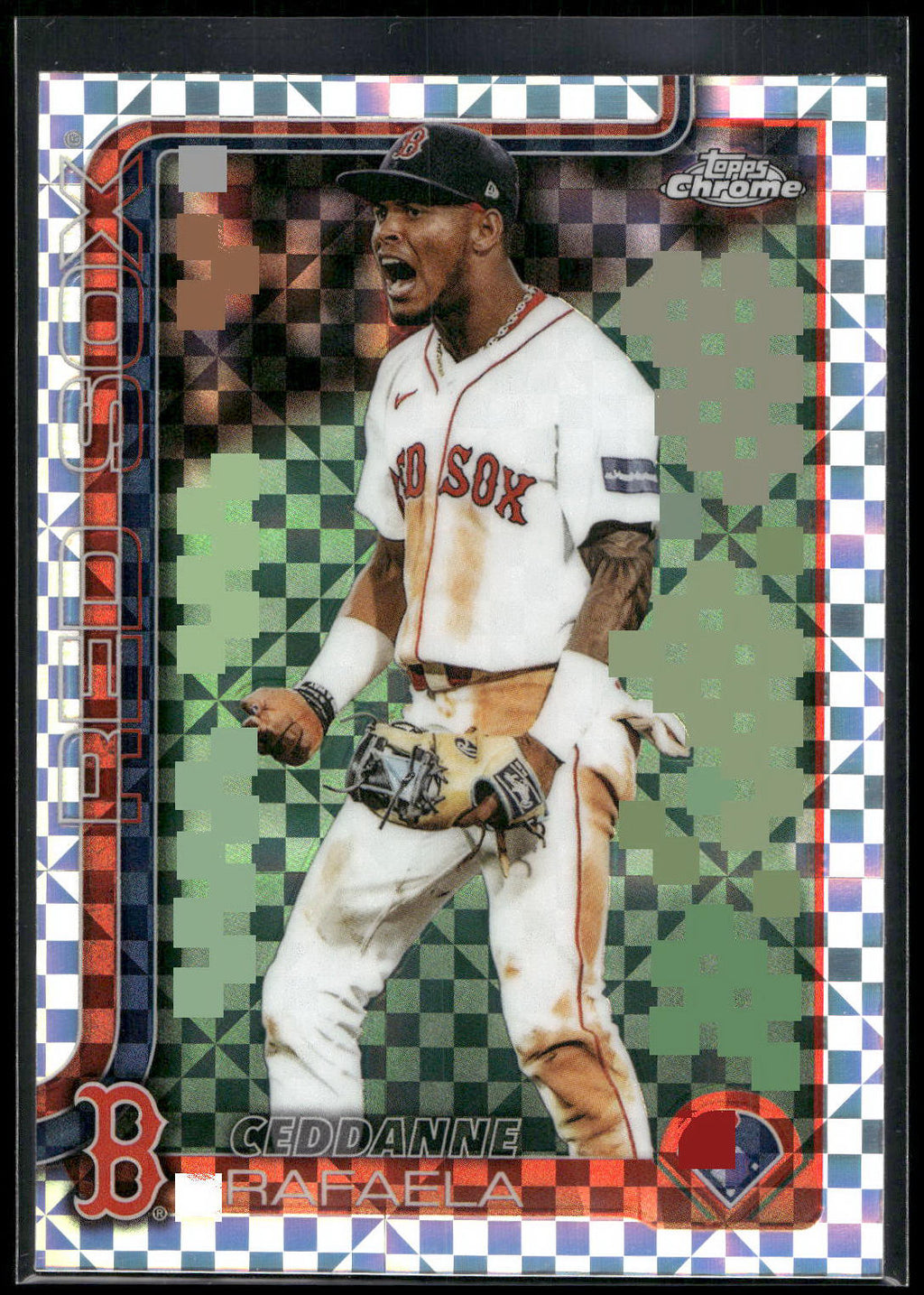 2025 Topps Chrome Update #USC126 Ceddanne Rafaela X-Fractors