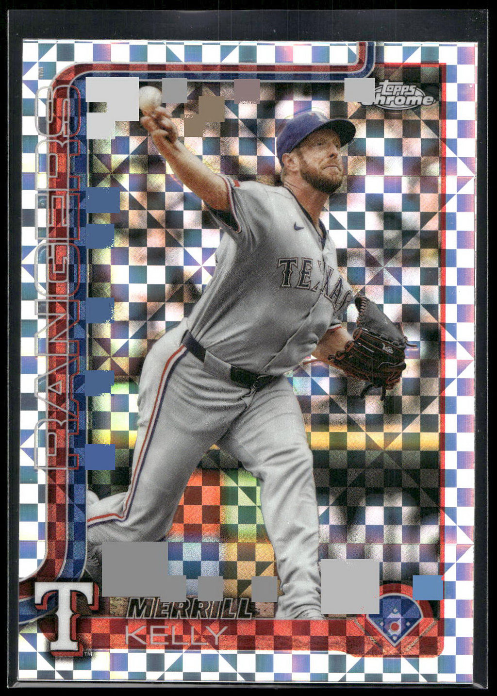 2025 Topps Chrome Update #USC162 Merrill Kelly X-Fractors