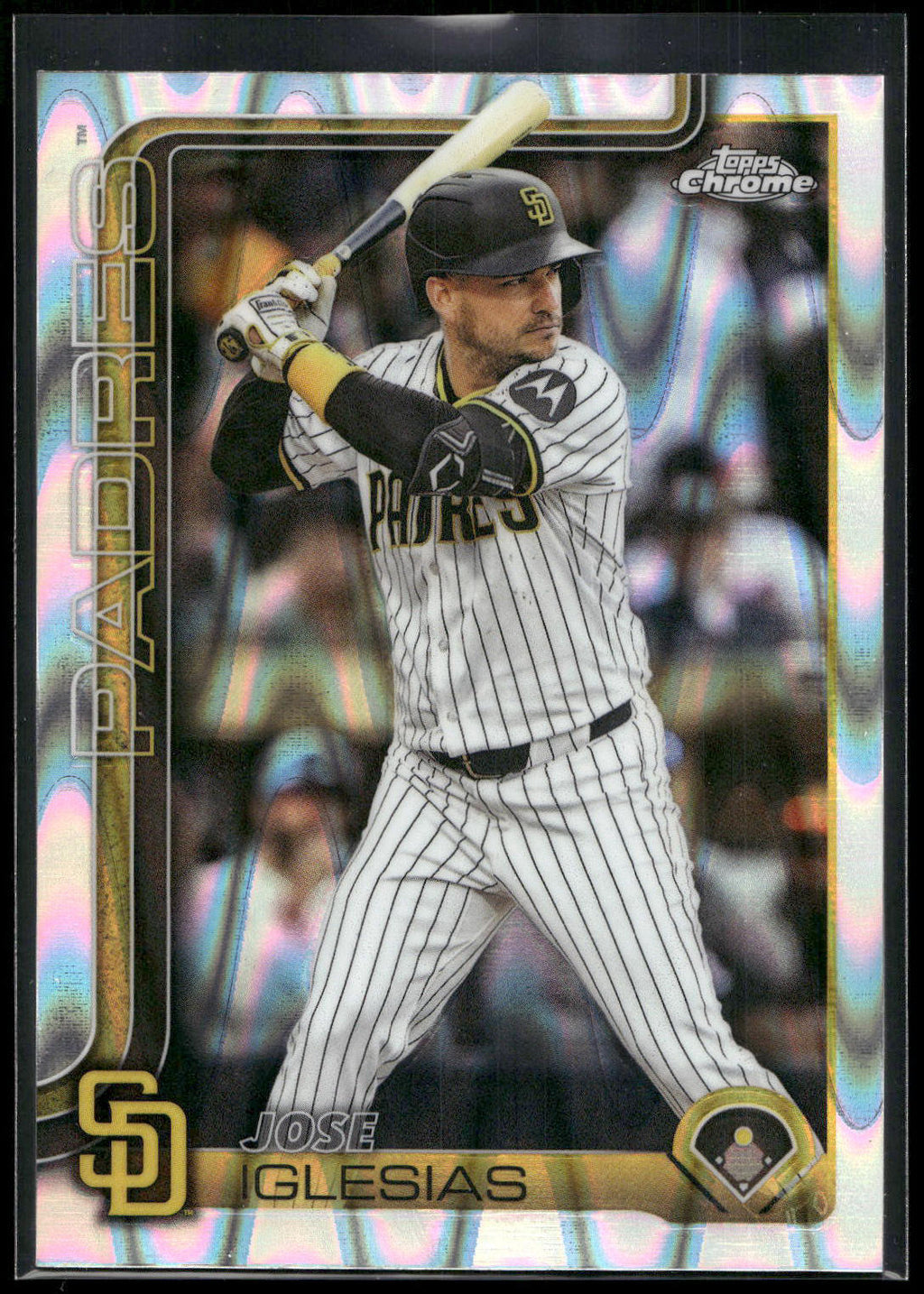 2025 Topps Chrome Update #USC60 Jose Iglesias RayWave Refractor