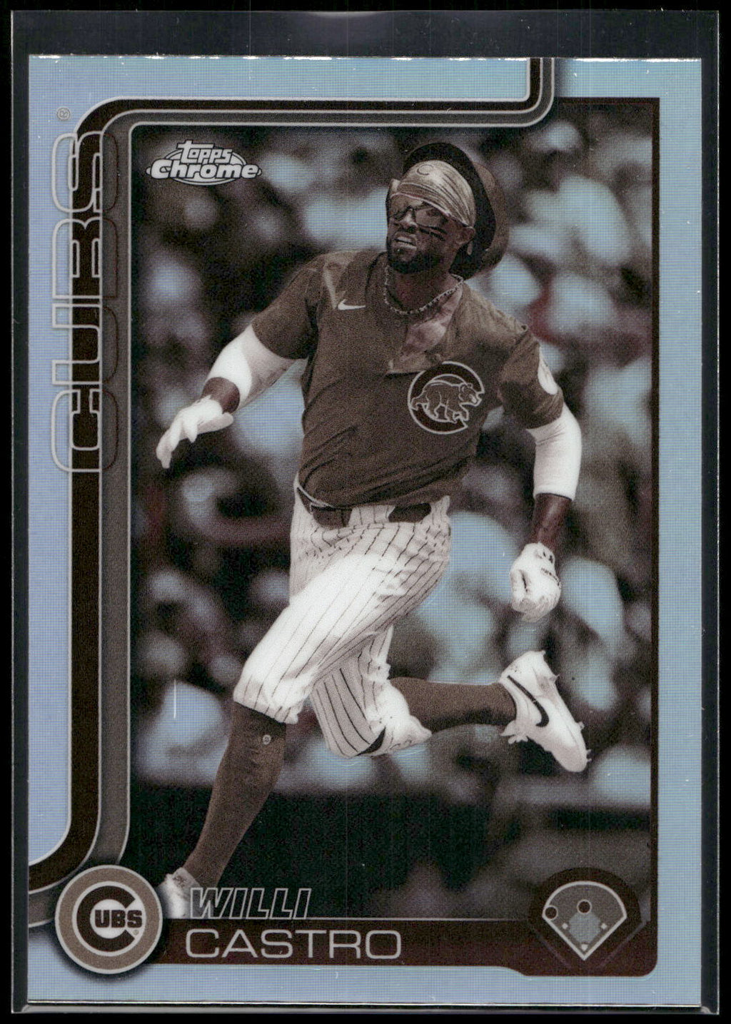 2025 Topps Chrome Update #USC67 Willi Castro Sepia Refractors