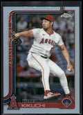 2025 Topps Chrome Update #USC59 Yusei Kikuchi Refractors