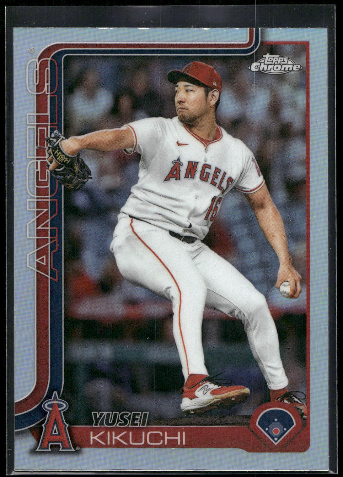 2025 Topps Chrome Update #USC59 Yusei Kikuchi Refractors