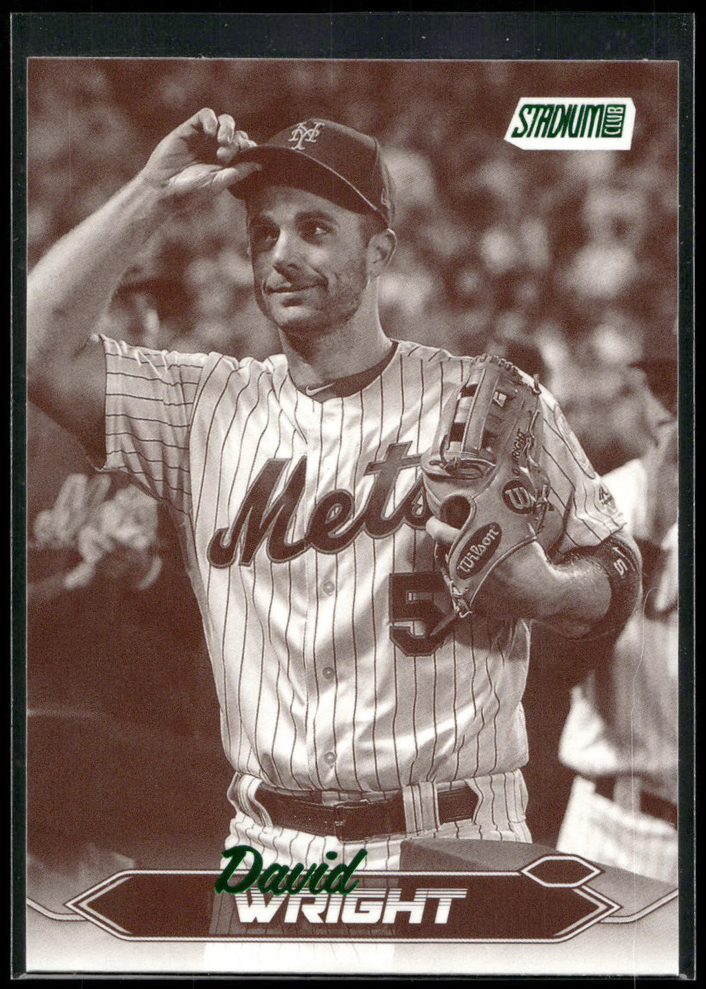 2024 Stadium Club #151 David Wright Sepia