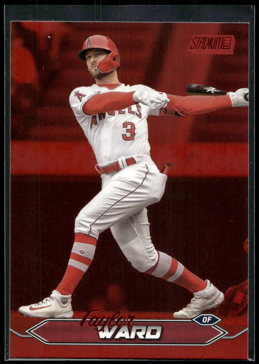 2024 Stadium Club #73 Taylor Ward Red Foil