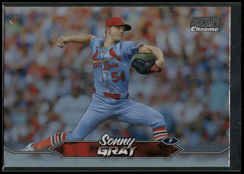 2024 Stadium Club #298 Sonny Gray Chrome Refractors