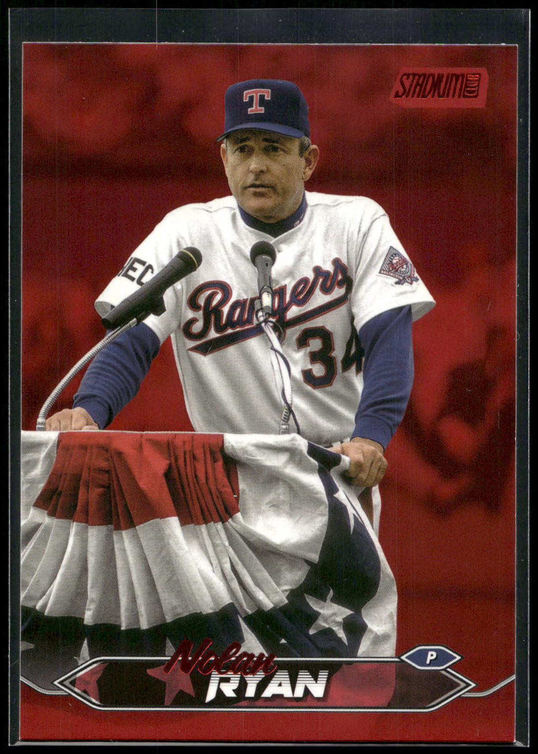 2024 Stadium Club #108 Nolan Ryan Red Foil