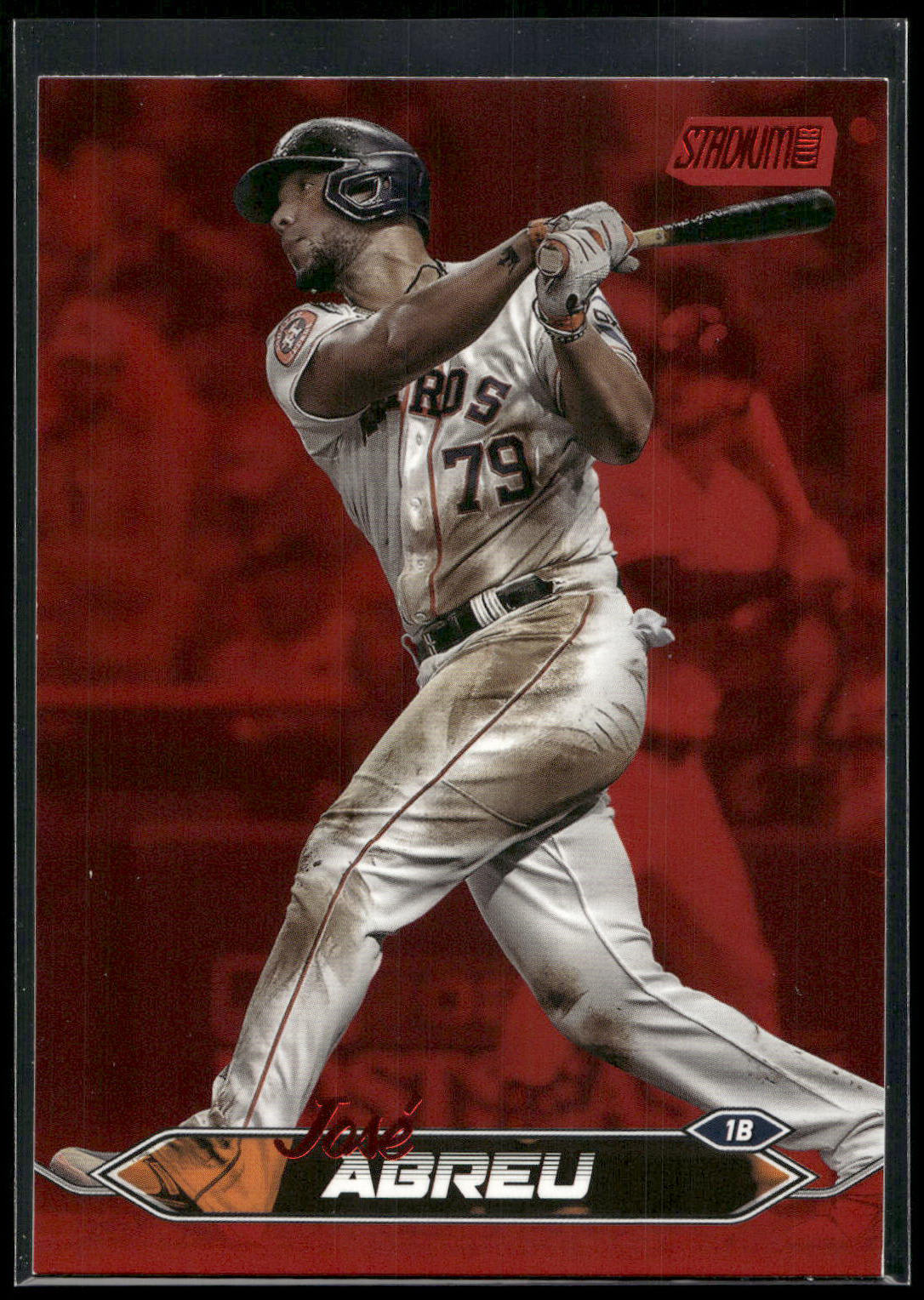 2024 Stadium Club #117 José Abreu Red Foil