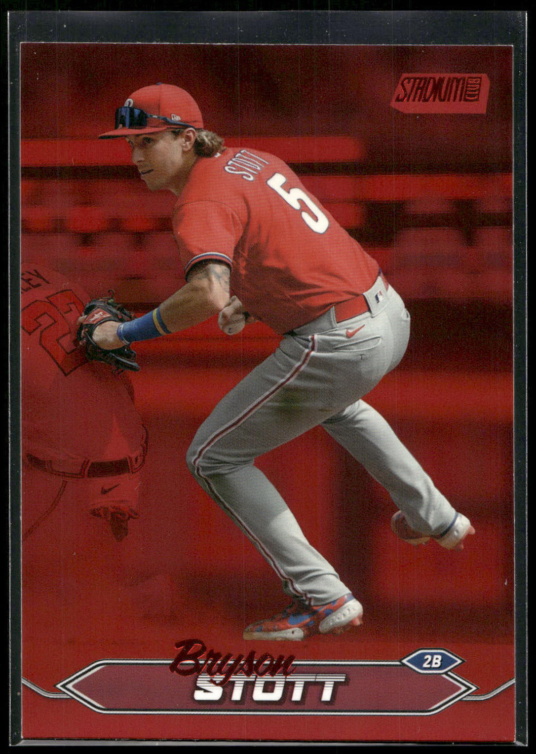 2024 Stadium Club #226 Bryson Stott Red Foil